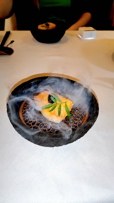 Black Tea Smoked Antarctic Snow Fish