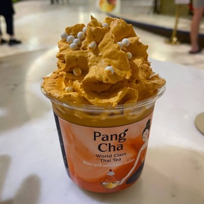 เมนูของร้าน Pang Cha เอ็มสเฟียร์