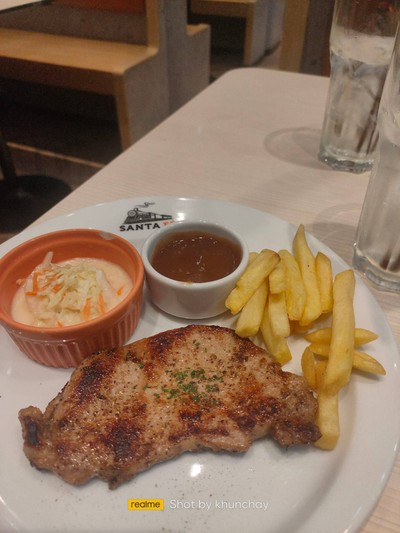 สเต๊กหมูสันนอก อีซี่