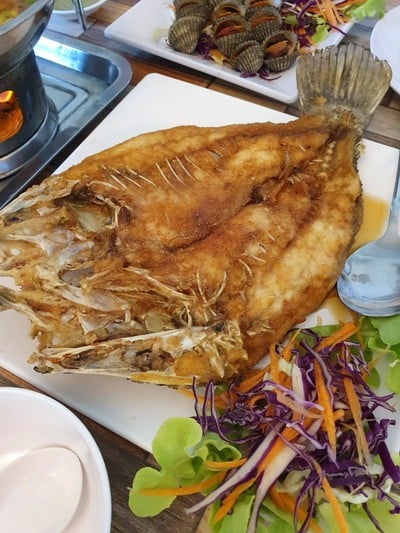 กะพงทอดน้ำปลา