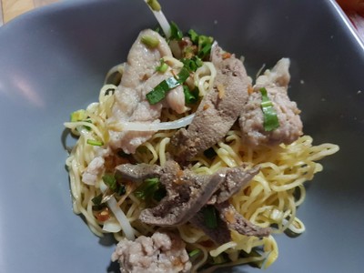 บะหมี่ต้มยำ