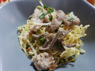 บะหมี่ต้มยำ