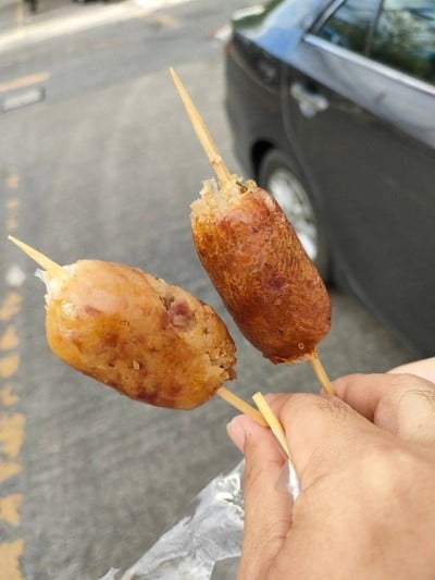 ไส้กรอกหมูวุ้นเส้นเผ็ด