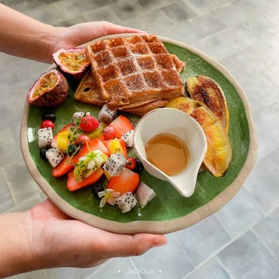 เมนูของร้าน whispering cafe