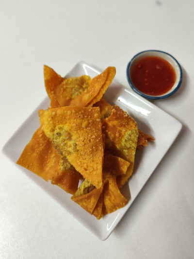 เกี๊ยวหมูทอด