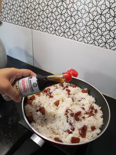 วิธีทำ ข้าวผัดกุนเชียง