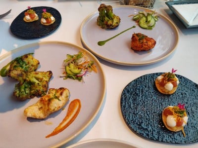 เมนูของร้าน Indus