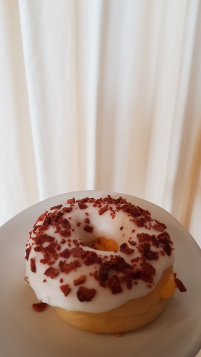 Bacon & Cheddar Cheese Doughnut