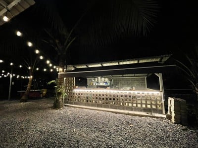 บรรยากาศร้านยามค่ำคืน