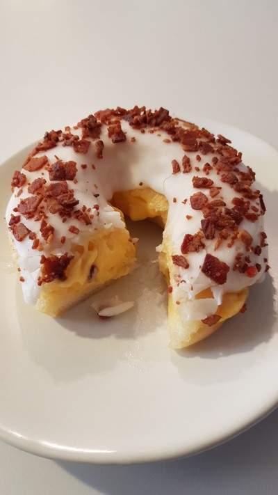 Bacon & Cheddar Cheese Doughnut
