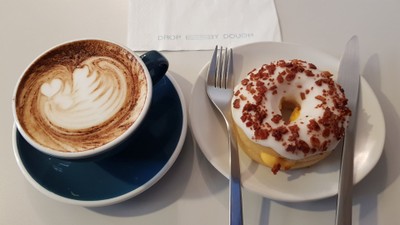 Bacon & Cheddar Cheese Doughnut