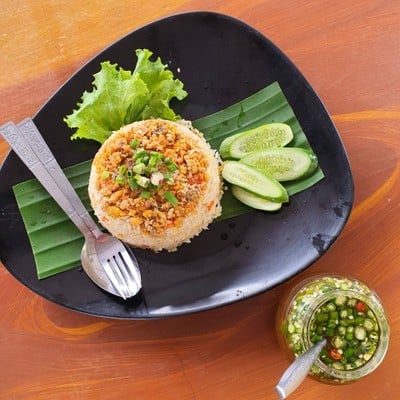 ข้าวผัดไข่ปู60.-