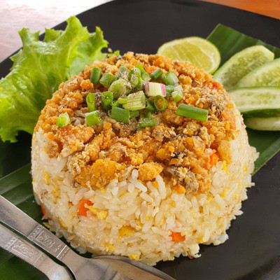 ข้าวผัดไข่ปู60.-