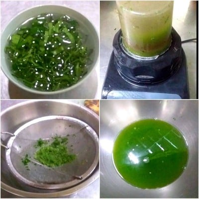 วิธีทำ ขนมเปียกปูนใบเตยหน้ากะทิสด