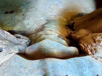 บรรยากาศ ถ้ำสีฟ้า