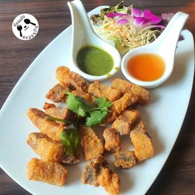 หมูสามชั้นทอดน้ำปลา