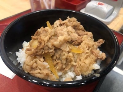 เมนูของร้าน Sukiya Seacon Square