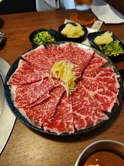 เมนูของร้าน Red Panda Yakiniku สาขาพญาไท
