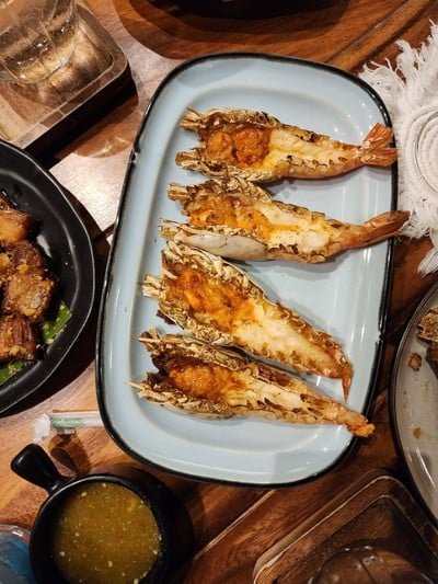 เมนูของร้าน The Lunar Beach House, Pattaya