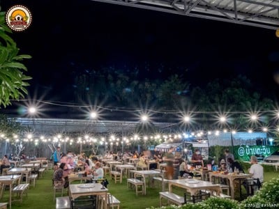 บรรยากาศ บ้านตะวันบุฟเฟ่ต์หมูกระทะ รวมน้ำ รวมทะเล สารภี