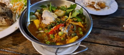 แกงป่าปลาเนื้ออ่อน