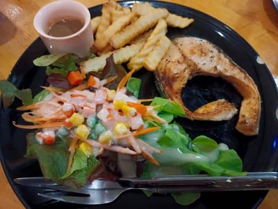 สเต็กปลาแซลมอน