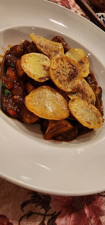 Spicy mussels and Chorizo