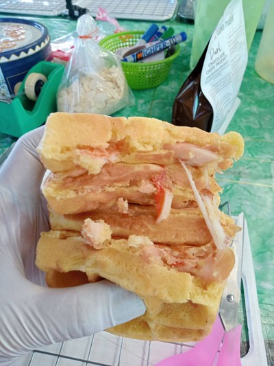 ใส้ฮอดดอก+ปูอัน หอมนุ่ม