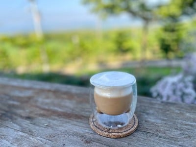 ☕️ Hot Latte. (ราคา 40 บาท)