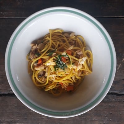 วิธีทำ หมี่ซั่วผัดไข่ 🍲🥚 วิธีทำ หมี่ซั่วผัดไข่ 🍲🥚