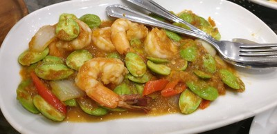 สะตอผัดกุ้ง