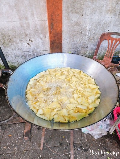 ข้าวแลมฟืนทอด