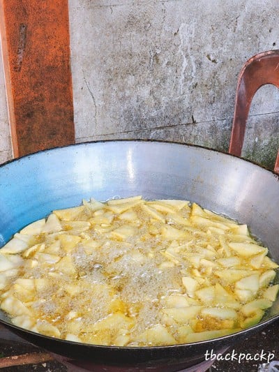 ข้าวแลมฟืนทอด