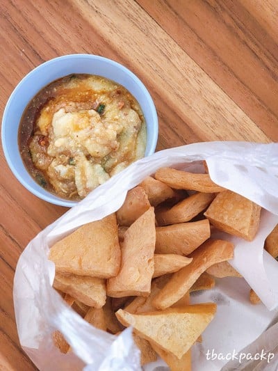 ข้าวแลมฟืนทอด