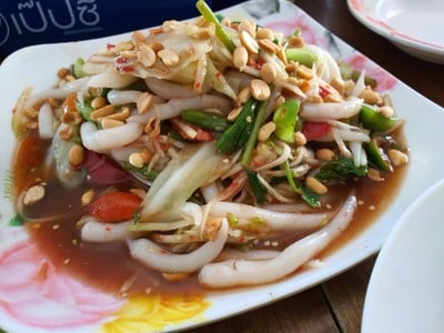 เมนูของร้าน จิตส้มตำ