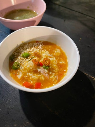 เมนูของร้าน หมูกระทะร่องผัก