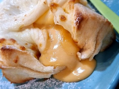 Salted-Egg Lava Cheese Toast