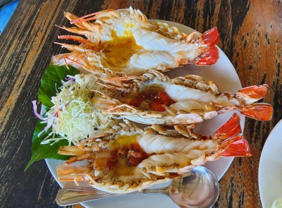 กุ้งแม่น้ำเผา