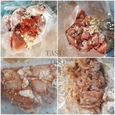 วิธีทำ ไก่ชิ้นทอดหมักพริกเกาหลี 🍗🌶