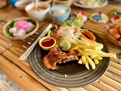 🐷 สเต๊กหมู. (ราคา 159 บาท)