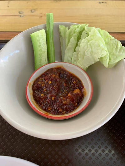 น้ำพริกเผากากหมู