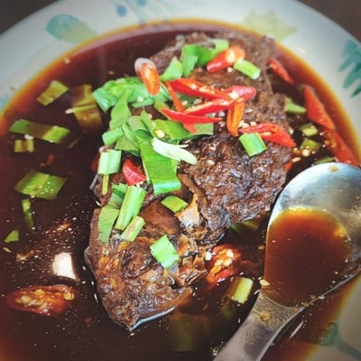 ปลาตะเพียนต้มเค็มL