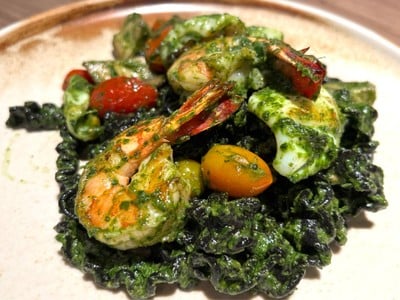 เส้นพาสต้าเส้นดำแปลกใหม่อร่อยสุดสุดเลยคะ