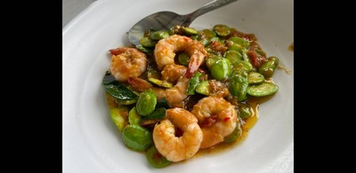 สะตอผัดกุ้ง