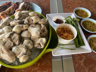หอยนางรมสด