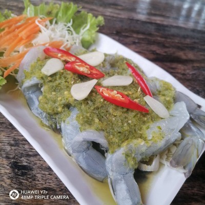 กุ้งแช่น้ำปลา