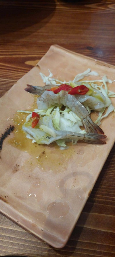 กุ้งแช่น้ำปลา