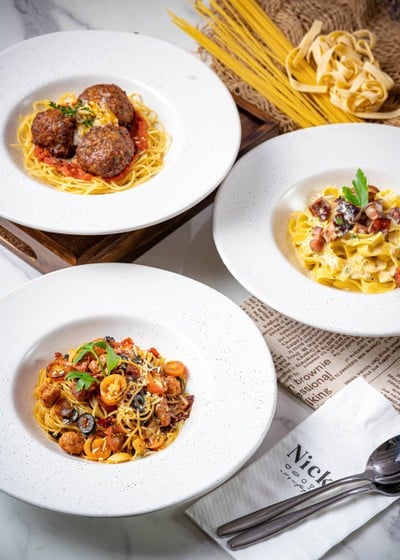 เมนูของร้าน Nick