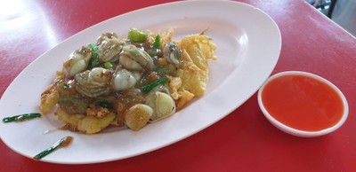 หอยนางรมทอดกรอบ