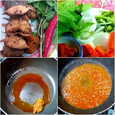 วิธีทำ ผัดเผ็ดปลาดุกทอดกรอบ วิธีทำ ผัดเผ็ดปลาดุกทอดกรอบ